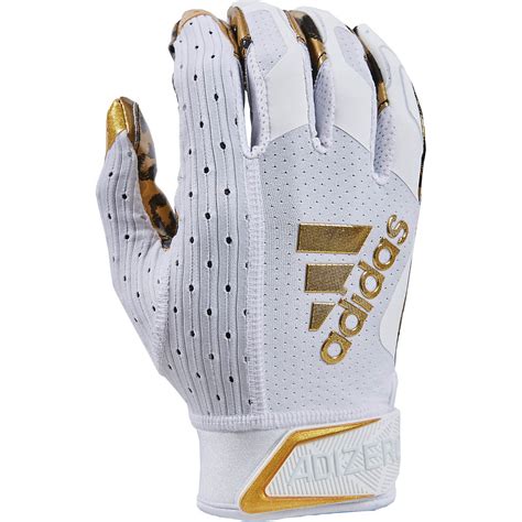 adidas mens adizero  anniversary football receiver gloves academy