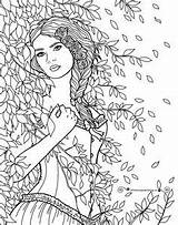 Pages Coloring Para Colorir Desenhos Terapia Colouring Imprimir Adult People Adults Pintar Belle Printables Fairy Choose Board sketch template