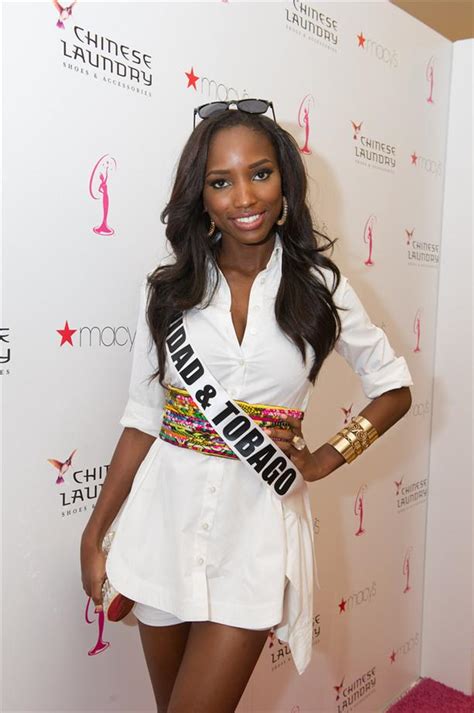 Jevon King Miss Universe Trinidad And Tobago 2014 At Chinese Laundry