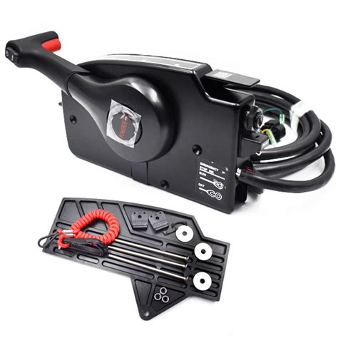 pin mercury outboard engine  side mount remote control box  ft cable ebay