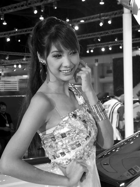 Thai Model Bangkok Auto Show Dec 08 Boon Kuang Han Flickr