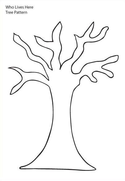 toddler programs chapter tslac tree coloring page tree templates