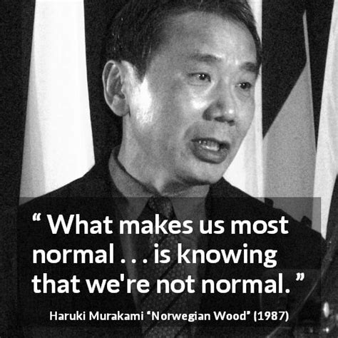 haruki murakami     normal  knowing