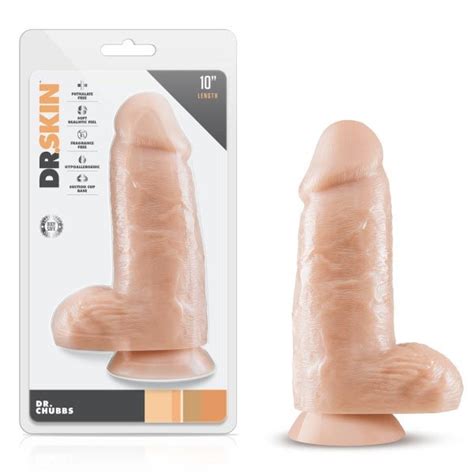 Dr Skin 10 Dr Chubbs Dildo Vanilla Beige Sex Toys