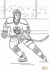 Mcdavid Connor Nhl Printable Oilers Edmonton Supercoloring Colorier Goalie Henrik Lundqvist Easy Kids sketch template