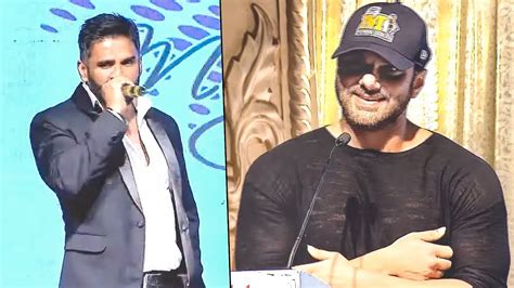 Sohail Khan And Sunil Shetty Making Hilarious Fun At The Ccl Charity