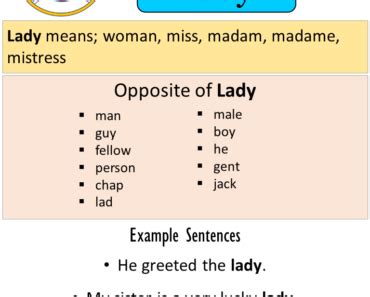 lady archives english grammar