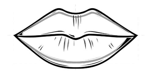 lips coloring pages  print  color