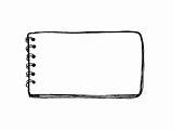 Vector Notebook Pad Sketch Clip Illustrations Similar sketch template