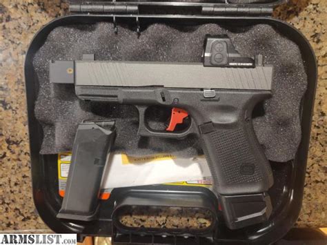 Armslist For Sale Trade Custom Glock 19 Gen 5 G19 Rmr Cut Holosun