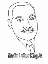 Luther Martin King Coloring Jr Dr Pages Mlk Drawing Printable Getdrawings Getcolorings Color Kin Print sketch template