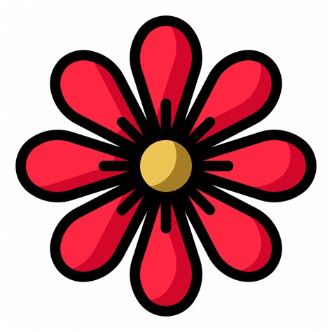 blossom floral flower plant icon   iconfinder
