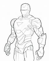 Patriot Ironman sketch template
