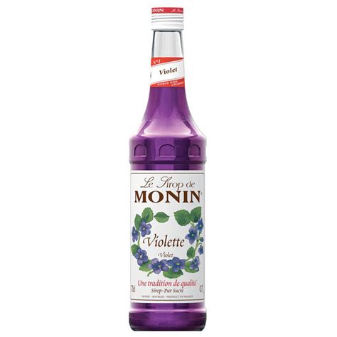 monin violet syrup cl bottle  drinkstuffcom