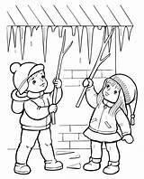 Ice Coloring Pages sketch template