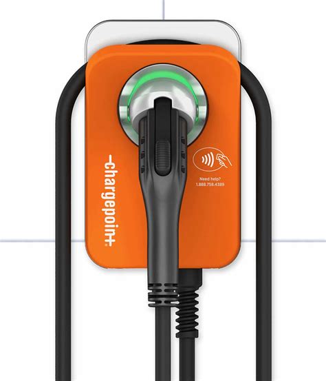 chargepoint home flex level ev charger  nema    ft cable