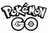 Pokemon Go Coloring Logo Pages Printable Print Color Getcolorings Colo sketch template