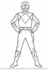 Ranger Power Rangers Step Red Drawing Draw Drawingtutorials101 Cartoon Tutorials Previous Next sketch template