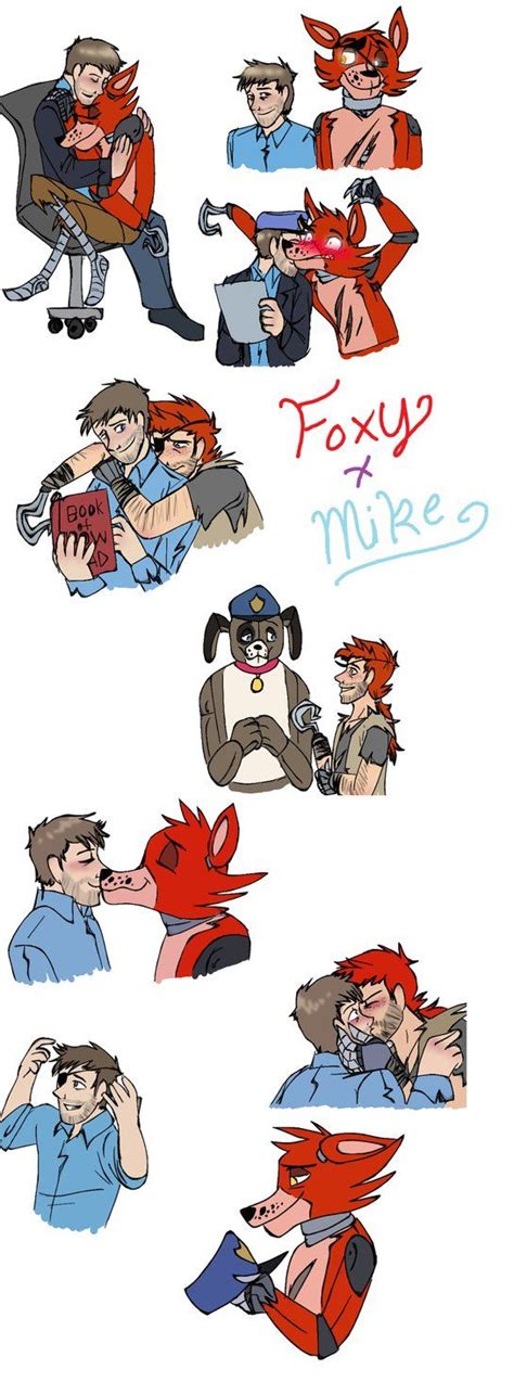 51 best images about mike x foxy on pinterest fnaf dibujo and blame