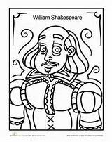 Shakespeare Sheets sketch template
