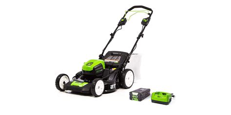 amazons greenworks electric tool sale takes     lawn mower