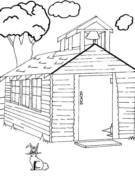 school house coloring sheets food ideas
