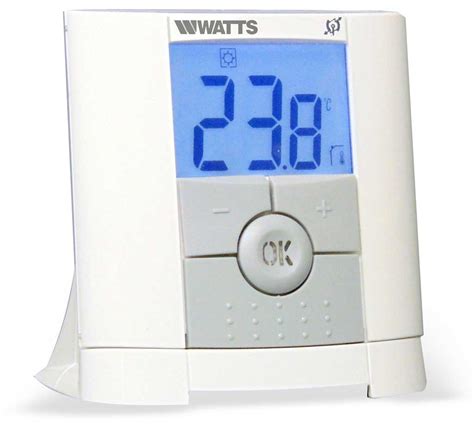 digitale thermostaat rf  mhz watts waterbeveiliging