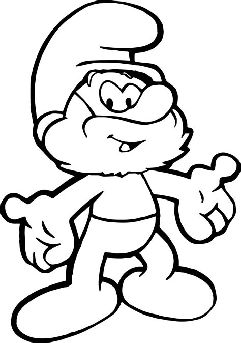 smurfette coloring pages  print  getdrawings