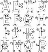 Alfabeto Alfabet Fumetto Coloritura Letters Colour Farbton Karikatur Beeldverhaal Animé Alphabets Atividades Coloration Divertente Serpente Numeri Formes Fonts Whit Lettere sketch template