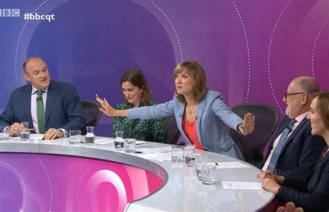 fiona bruce question time host speaks out on equal pay at bbc it s