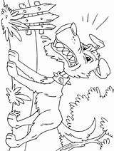 Angry Coloring Dog Edupics sketch template