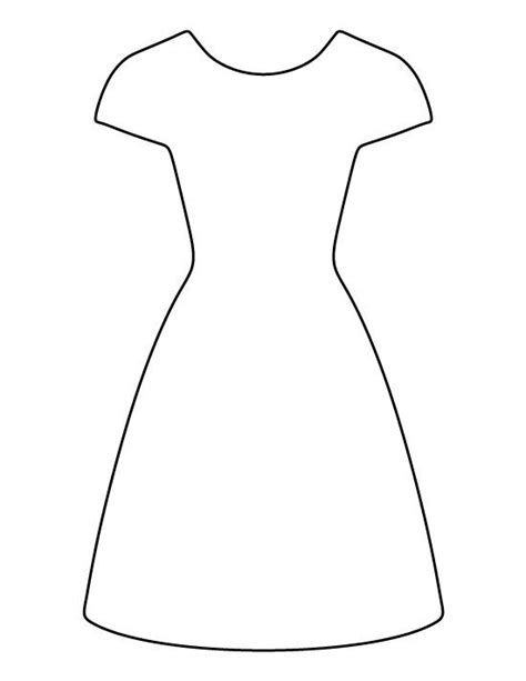 image result  dress template printable paper dress dress