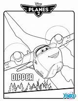 Aviones Dipper Colorier Hellokids Ausmalen Interactif Pixar Planes2 sketch template