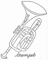 Trumpet Cello sketch template