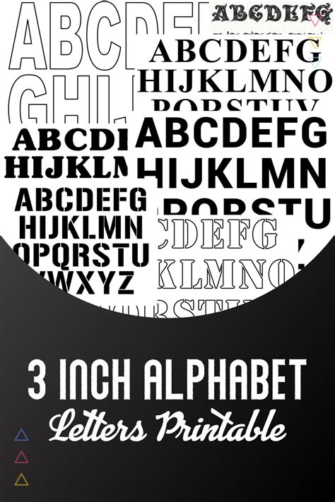 alphabet letters printable lettering alphabet letter stencils