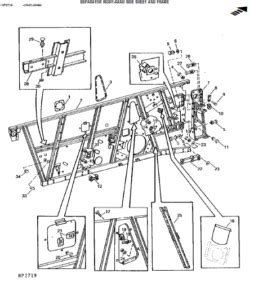 john deere  combine   rigid platform parts catalog manual