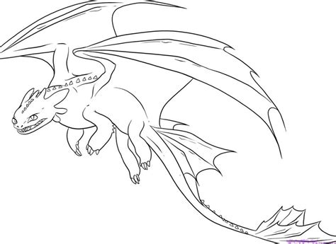 light fury coloring pages  yoyo wallpaper