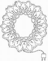 Fashioned Seasonal Yule Wreath Mandalas Dover Doverpublications sketch template