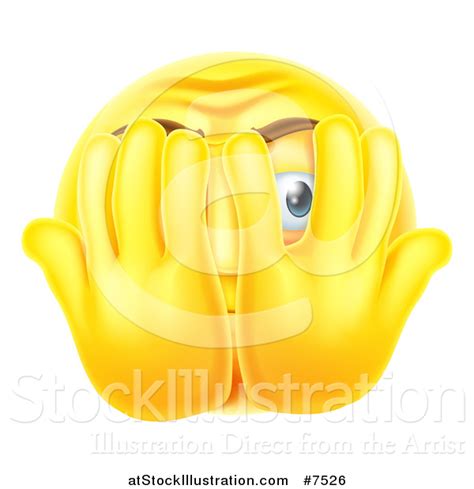 Vector Illustration Of A 3d Yellow Smiley Emoji Emoticon