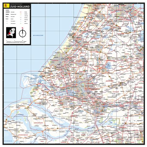 gemeentekaart zuid holland provinciekaarten nederland