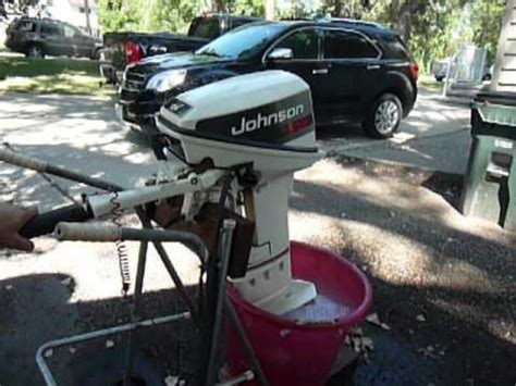 hp johnson  outboard july    youtube