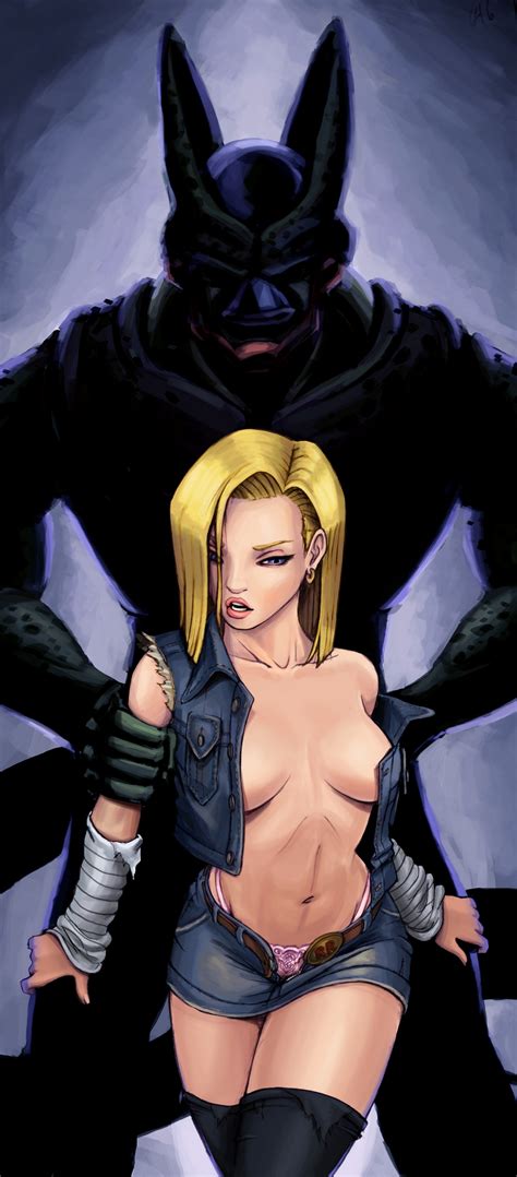 android 18 fucked from behind dragonball hentai image
