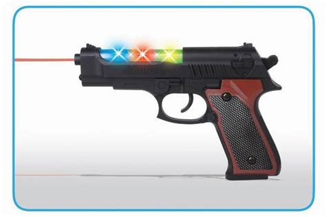 ec hao shun da toys factory sell laser gun  real sound  light