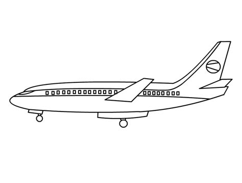 simple airplane coloring pages  toddlers coloring pages