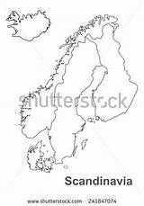 Coloring Pages Norway Flags Scandinavian Getdrawings Getcolorings sketch template