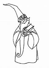 Merlin Magician sketch template