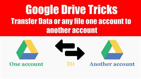 transfer google drive data   email account   transfer drive files