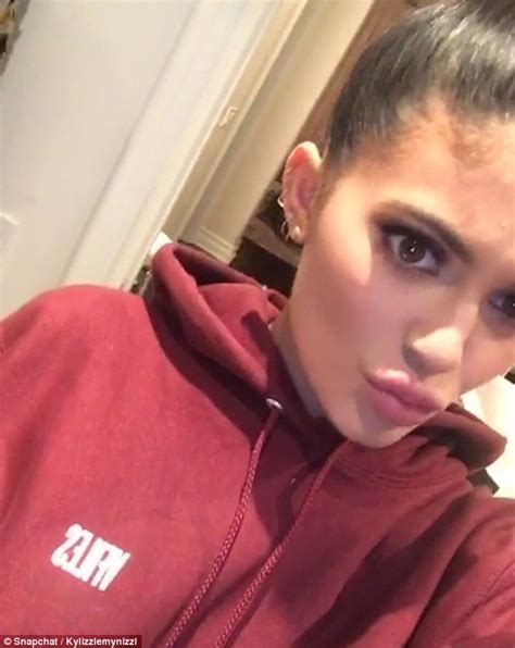 Kylie Jenner Mimics Shooting A Gun In Series Of Snapchat