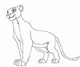 Lion King Base Nala Deviantart Drawing Getdrawings sketch template