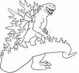 Godzilla Colorear Shin Colorluna Wonder Trickfilmfiguren Butterfly Monstruos Malvorlage Kategorien sketch template